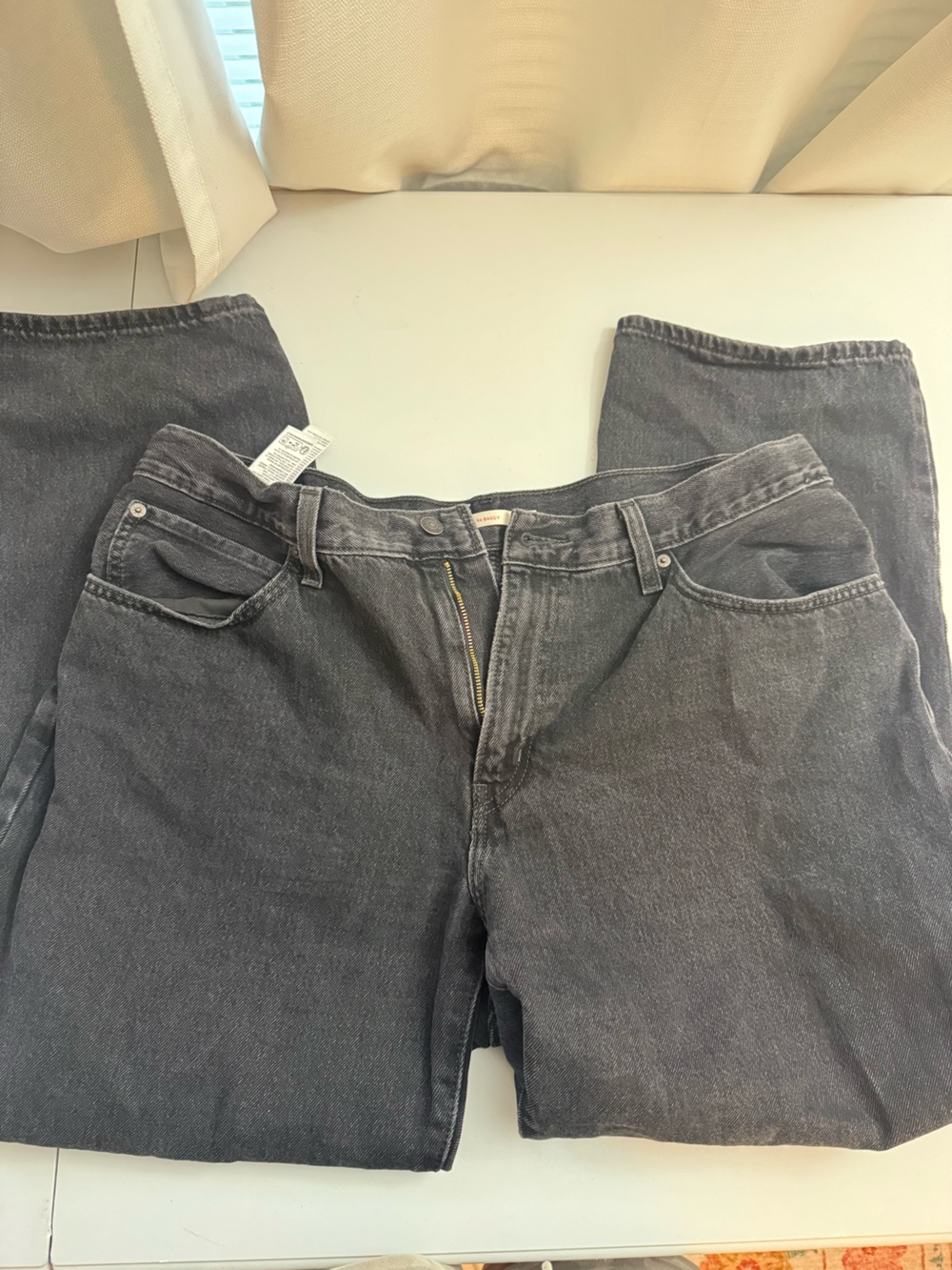 Levi's Relaxed Fit Black Denim Jeans